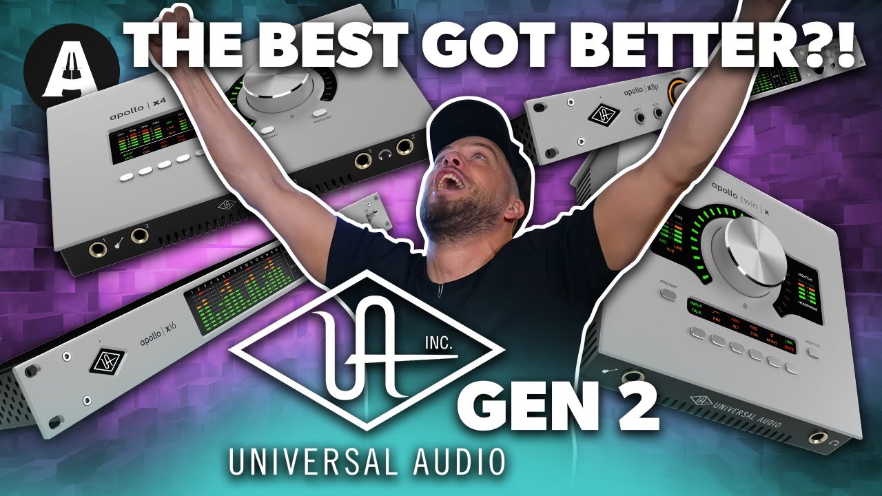 Представляем Universal Audio Apollo Gen 2! — Может ли быть лучше?!