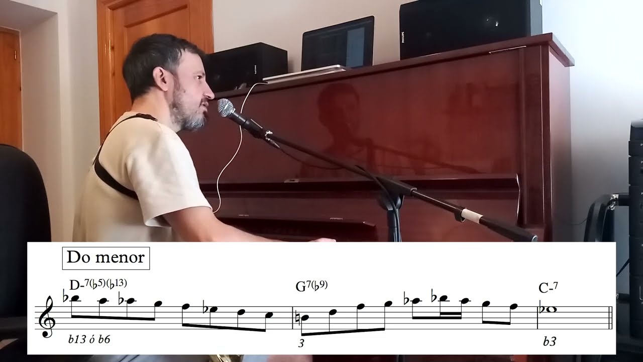 Aprende a improvisar - Bebop, modo menor