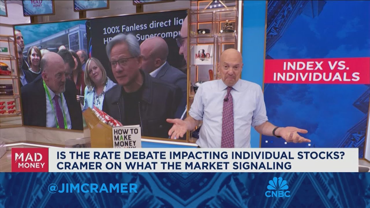 Jim Cramer weighs following indices vs. individual stocks