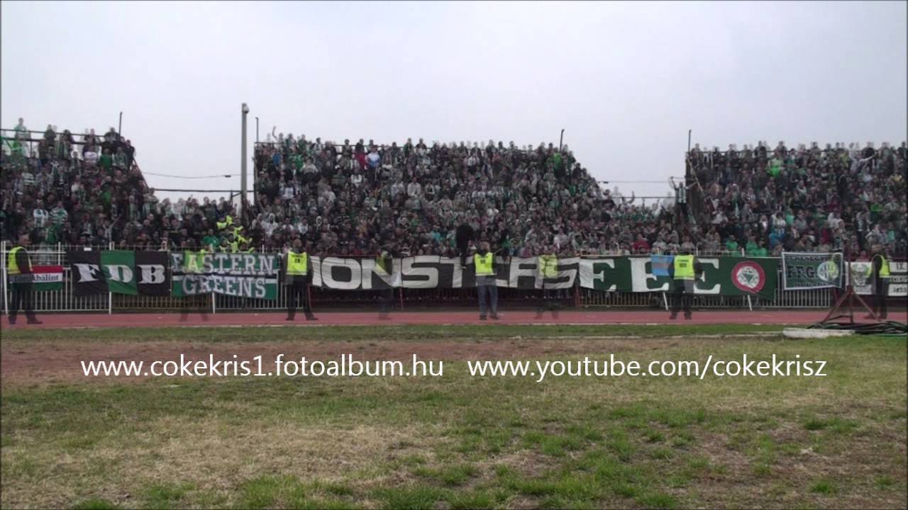 Diósgyőr -  FERENCVÁROS 1 - 4  2013 11 02   SZURKOLÁS