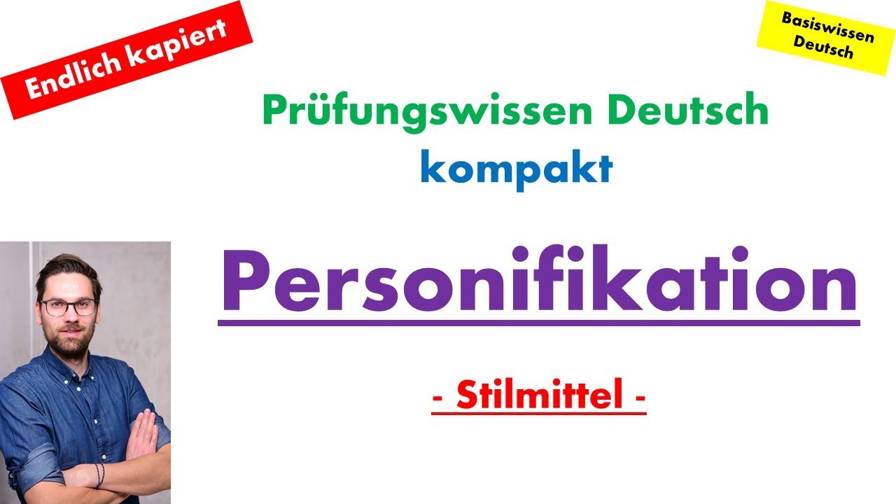 Personifikation - Sprachliche Mittel im Deutschunterricht