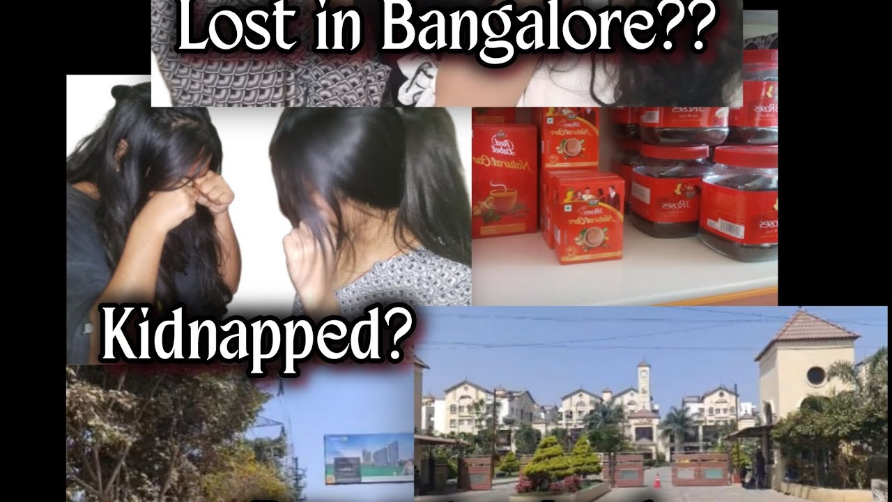 We got lost in Bangalore 😭