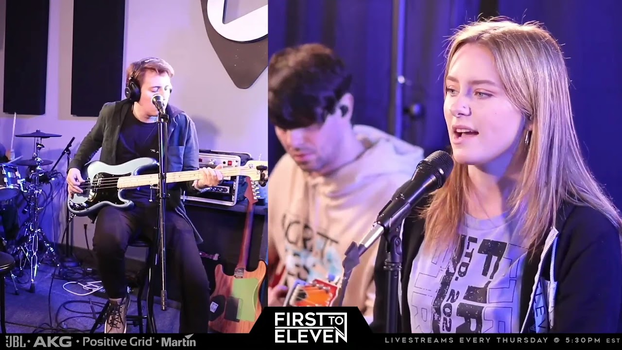 First To Eleven- My Ex's Best Friend- Machine Gun Kelly Acoustic Cover (livestream)