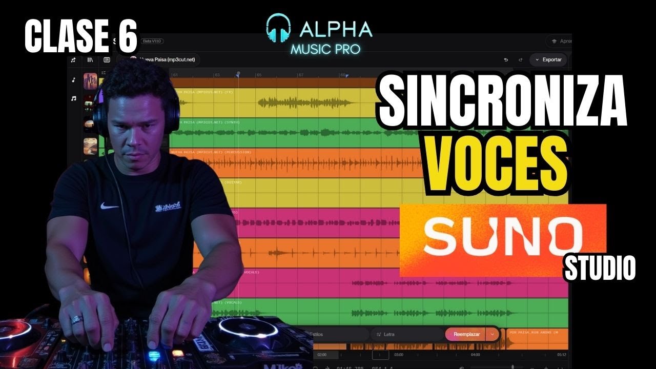 C&oacute;mo Sincronizar Voz Clonada con Voz IA en Suno Studio / Tutorial /Clase 6