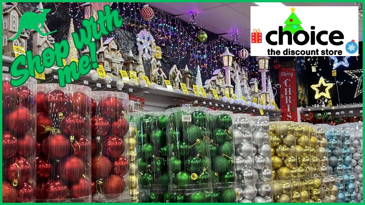 Дисконтный магазин в АВСТРАЛИИ | Choice The Discount Store | Рождество уже наступило! Вас ждёт ВЫ...
