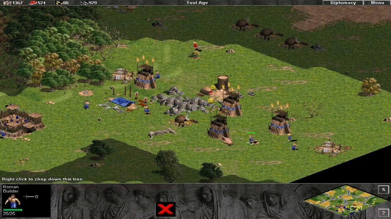 ROMANS VS 7 HARD - SCYTHE CHARIOT - AGE OF EMPIRES