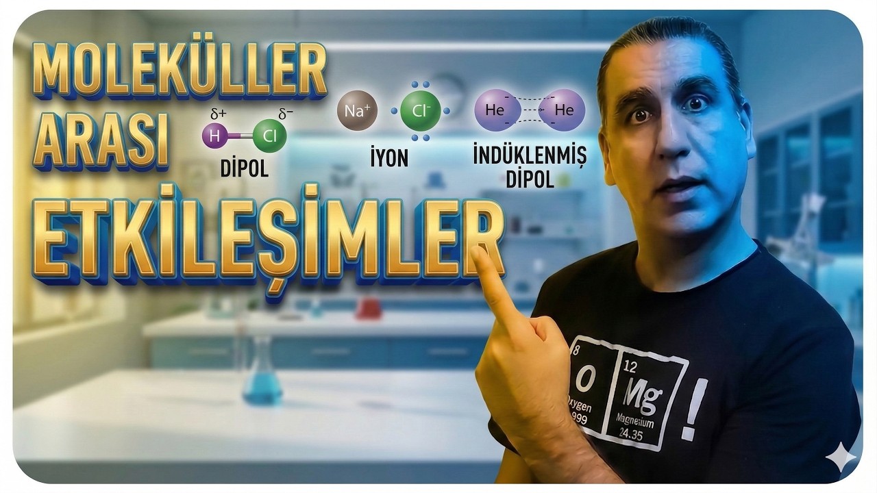 9. Sınıf Kimya Moleküller Arası Etkileşimler ( Canlı Yayın )