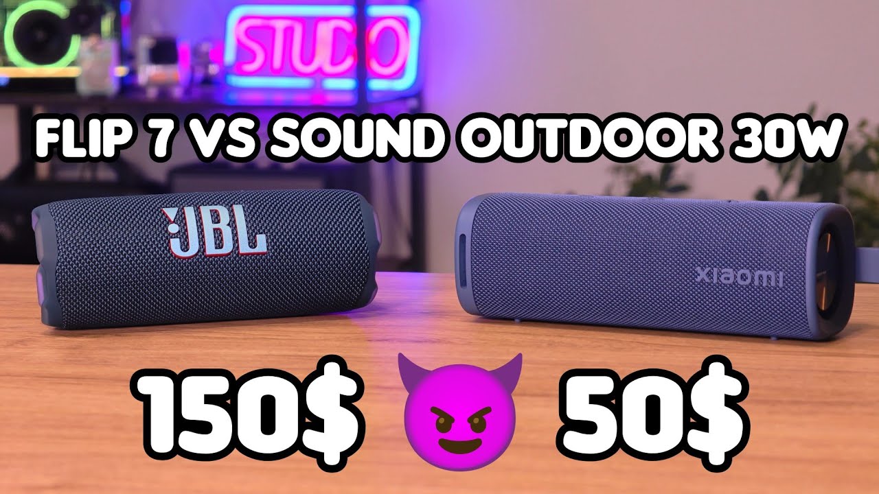 JBL Flip 7 против Xiaomi Sound Outdoor 30W «150$ против 50$!?»