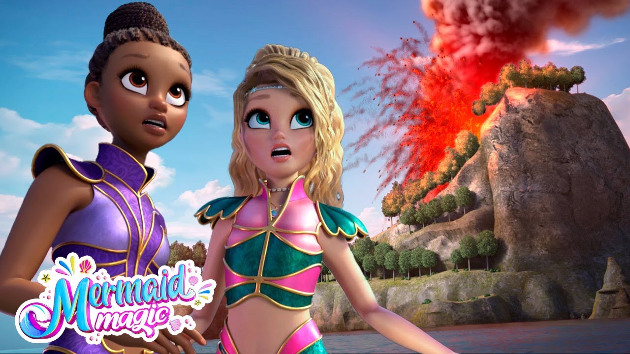 Mermaid Magic | Avventura nel cuore del Vulcano! 🌋