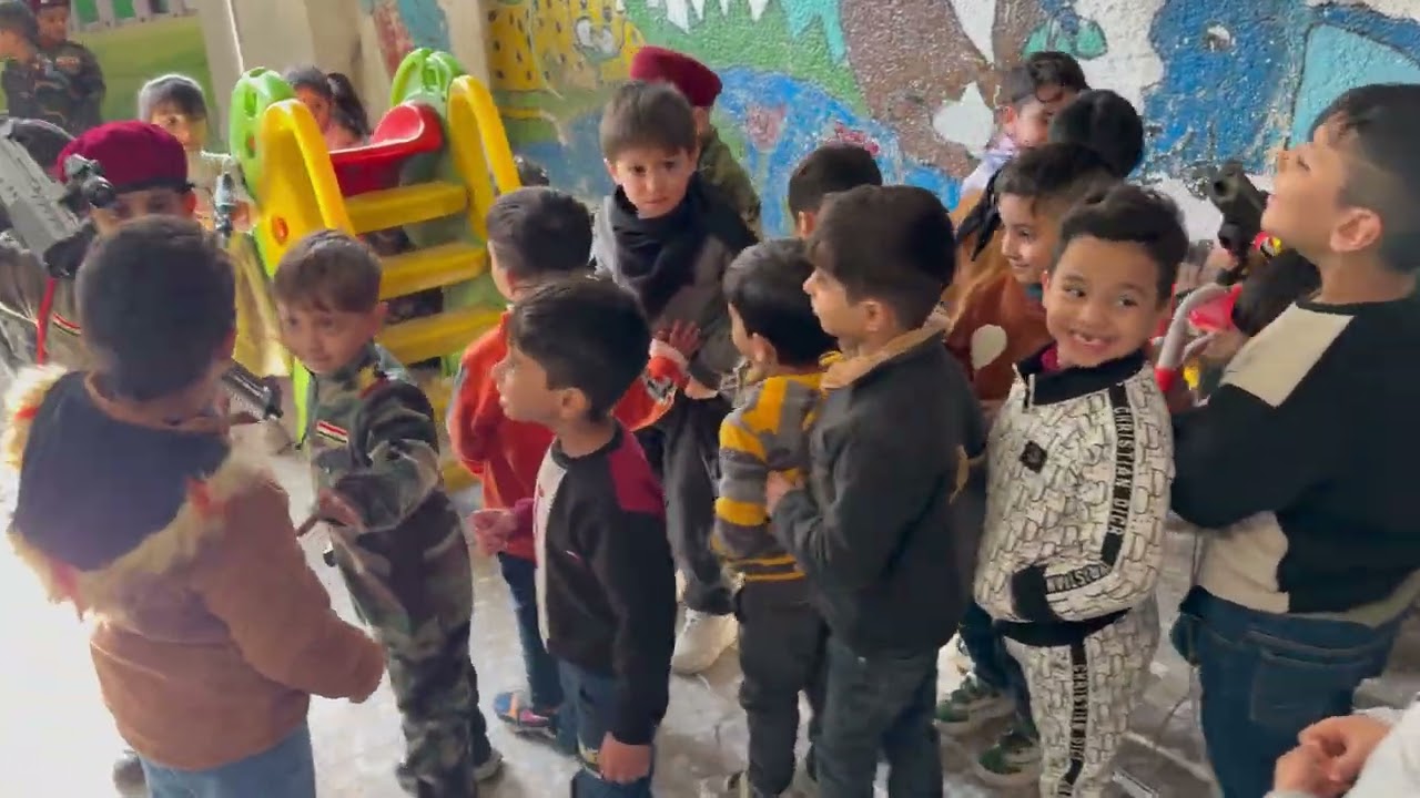 تقدم اطفال روضة المواهب مسرحية عيد الجيش