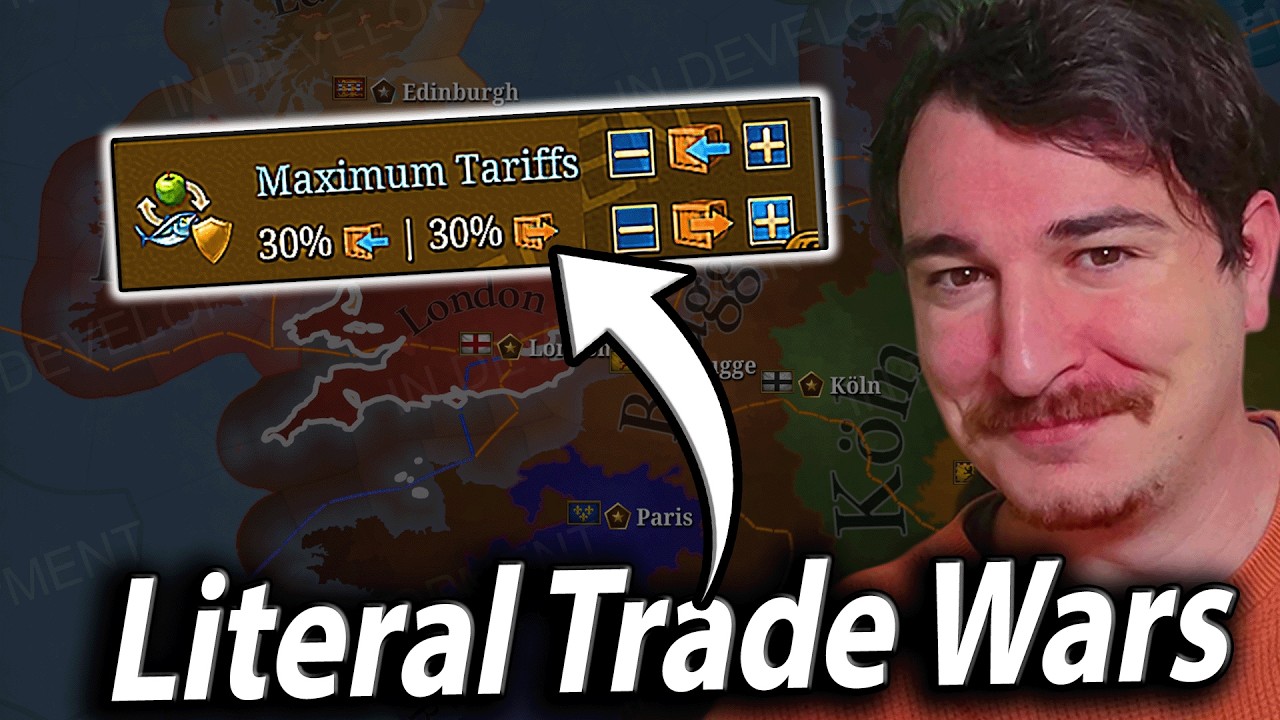 PDX Really Cooked With The New TARIFFS & Trade Wars in EU5 1.4