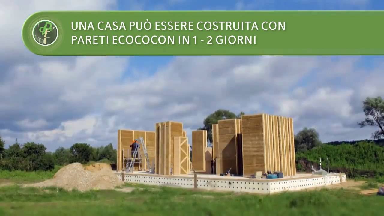 Realizzazione case con pannelli in paglia Ecococon | Sistema completamente certificato