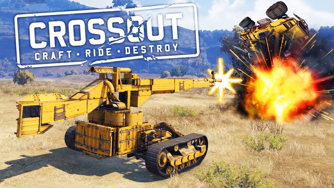 When You Take The Biggest Gun On An Adventure in Crossout