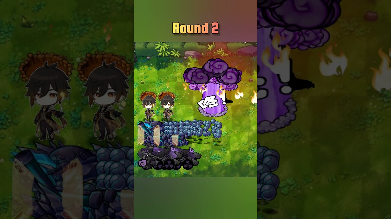 Destroy the Flagpole Knight 🥶 vs fusion ultimate plants #pvzfusion #mobilegame #pvzgame