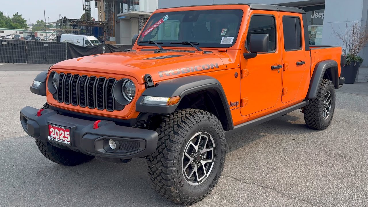 2025 Jeep Gladiator Rubicon in Limited Edition Joose Color!