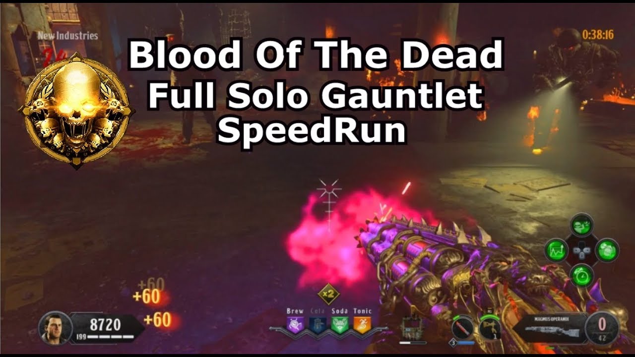 Blood Of The Dead Full Solo Gauntlet Gold PS4 (hellcatraz)