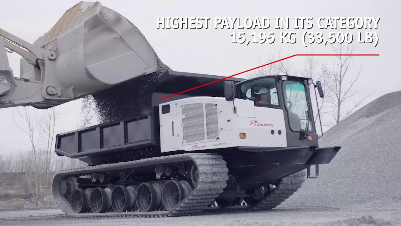 The Prinoth PANTHER T16 - Highest Payload in its Category