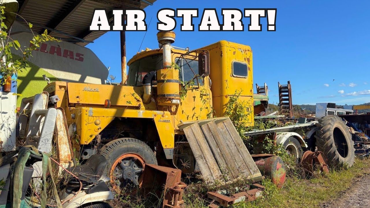 WILL IT START? Mack R600 Sitting For 12 Years!