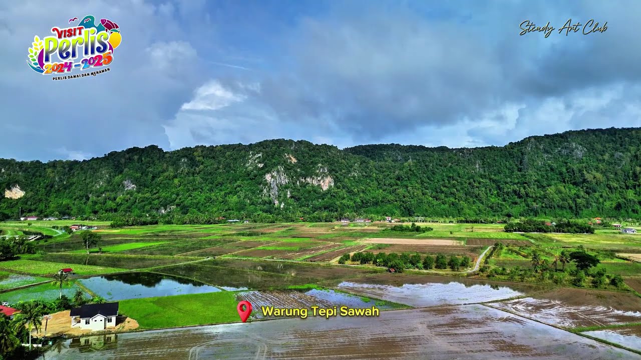 Warung Tepi Sawah | Visit Perlis Malaysia 2024-2025 #visitperlis20242025