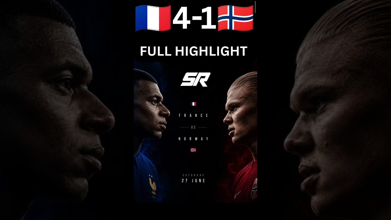 FRANCE VS NORWAY 4-1🤯Full Highlights I FIFA World Cup 2026 #shorts #soccer #france