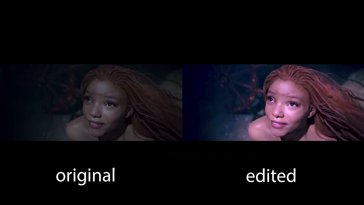 (Recolored) The Little Mermaid - Disney Live Action Trailer