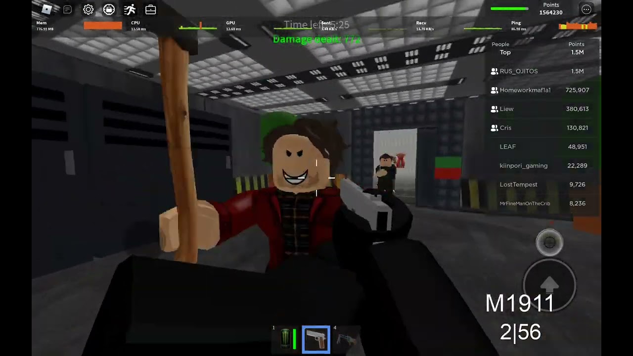 Roblox Saktk juggernaut mode ghost gameplay reaching 2M points
