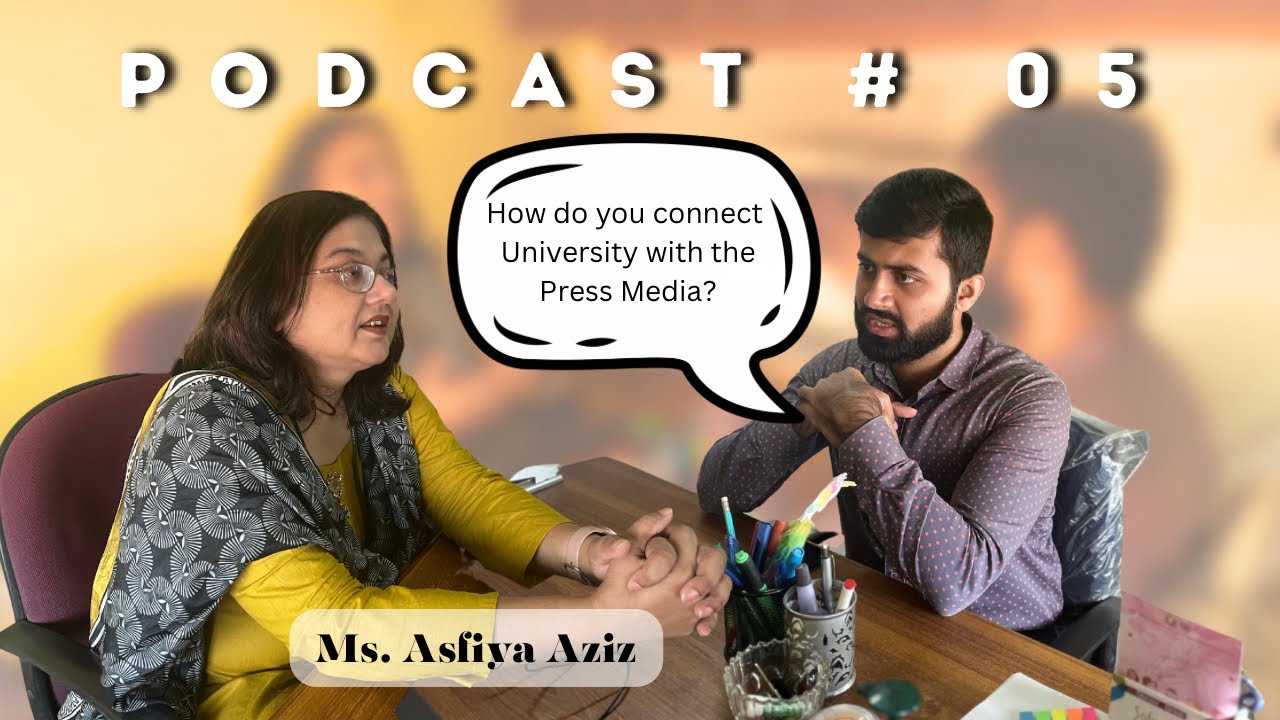 Dawn News to AKU and then JSMU, why? || Ms. Asfiya Azis || Head of Communications || Inspirational
