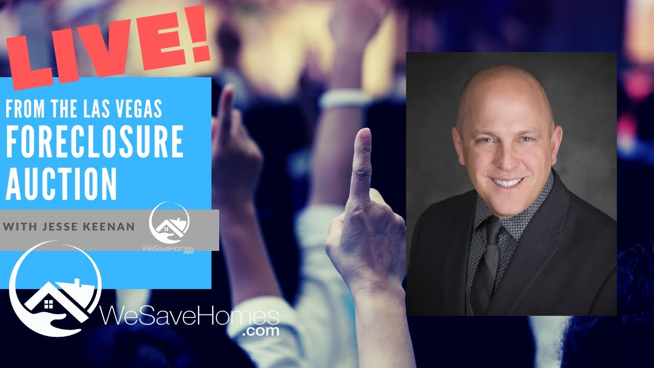 Watch a LIVE Foreclosure Auction in Las Vegas | We Save Homes