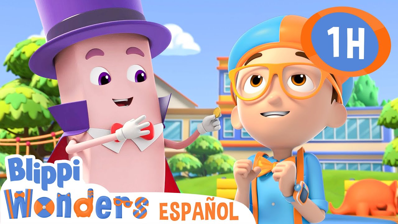 Borrador De Mago | Blippi Wonders | Caricaturas para niños | Videos educativos para niños