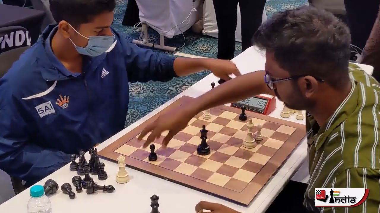 Top grandmasters also make illegal moves! Pranav V. vs Sethuraman