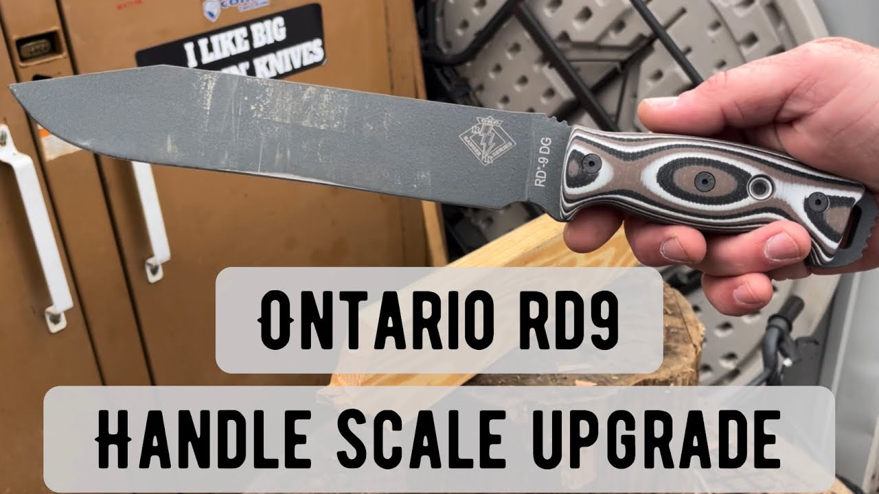 Huge upgrade of the RD-9 with TKC handle scales