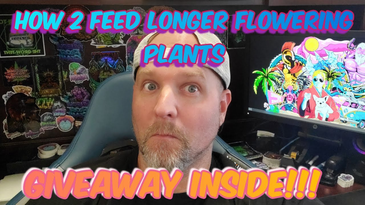 How to Feed Longer Flower Plants & Giveaway!!!