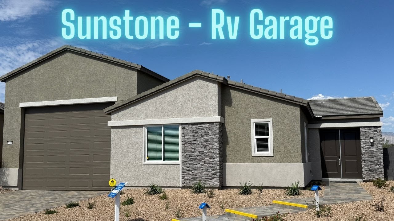 New Homes For Sale Northwest Las Vegas - Sunstone | Kennedy w/RV 659k+ Alia at Sunstone by Lennar
