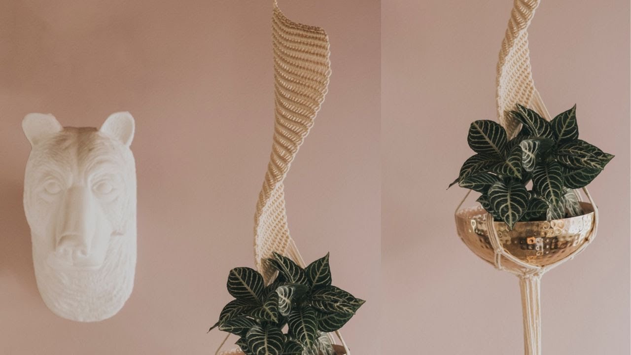 [ DIY ] COLGADOR DE PLANTAS ESPIRAL / SPIRAL PLANT HANGER TUTORIAL