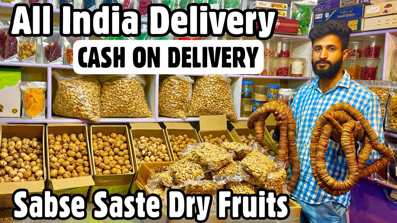 सस्ते डॉयफ्रुइट्स Affarwat Dry Fruits Kashmir | Saffron ₹300, Mamra ₹1550, Walnut ₹400