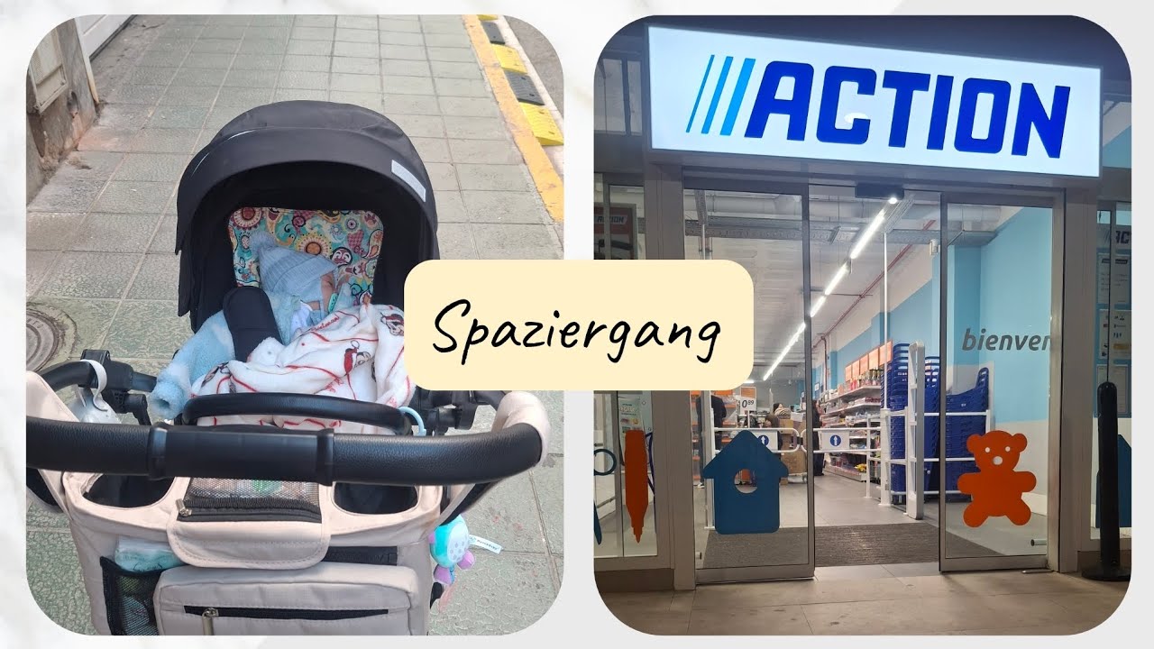 Mit Reborn Baby bei action 
