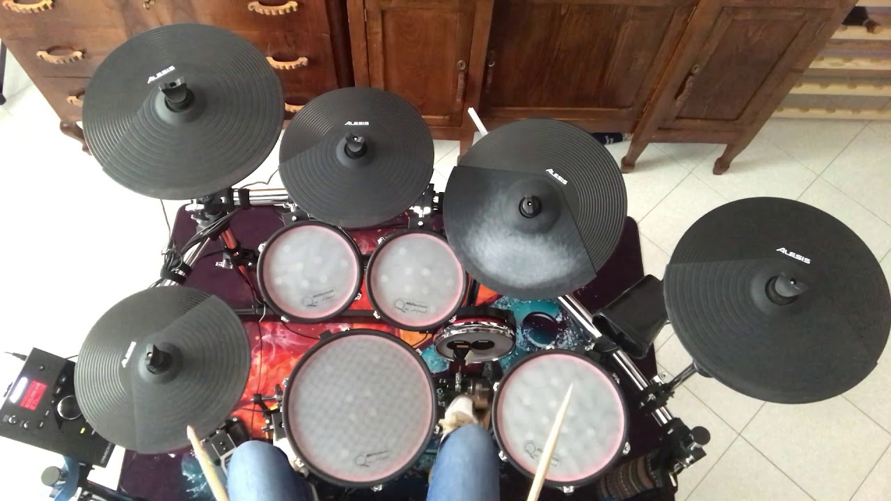 Maneskin - Zitti e buoni (HQ) - Drumcover by DragDrummer - Alesis Crimson II