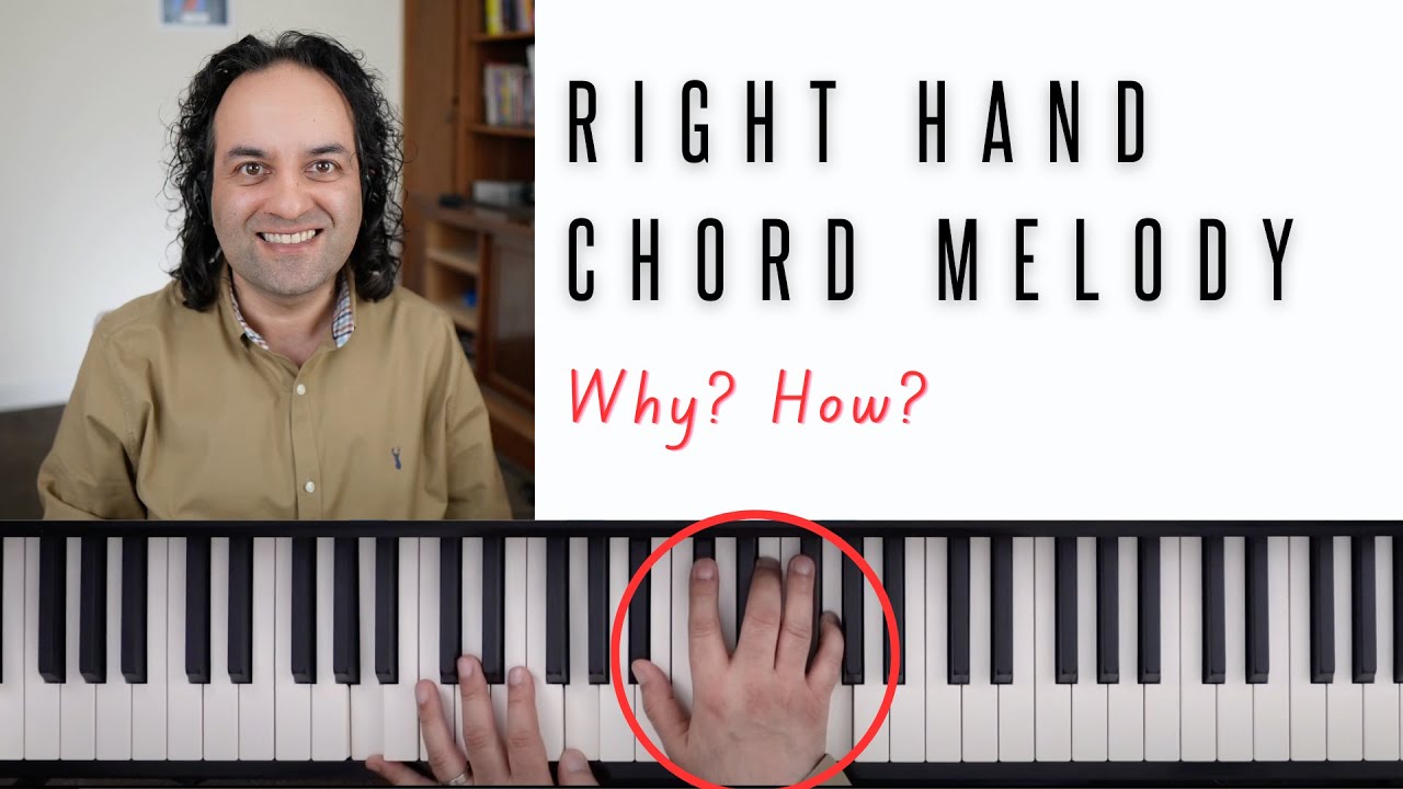 Right hand chords with melody