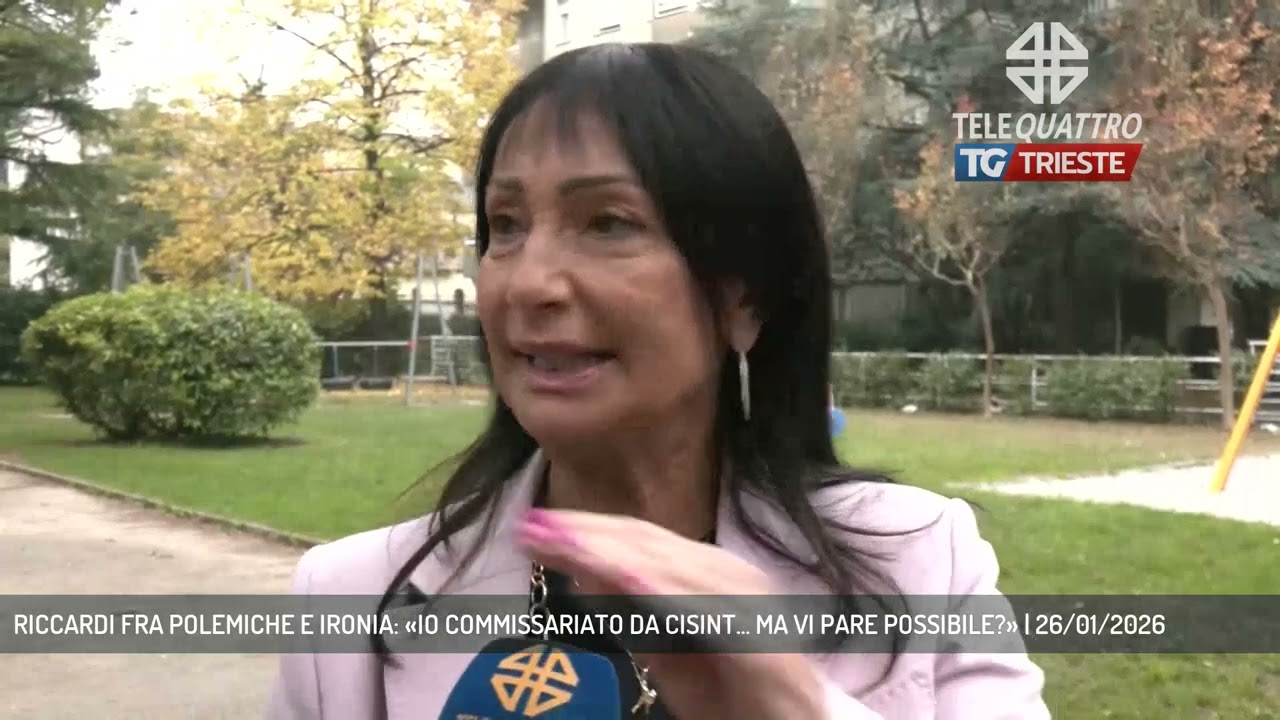 RICCARDI FRA POLEMICHE E IRONIA: «IO COMMISSARIATO DA CISINT... MA VI PARE POSSIBILE?» | 26/01/2026