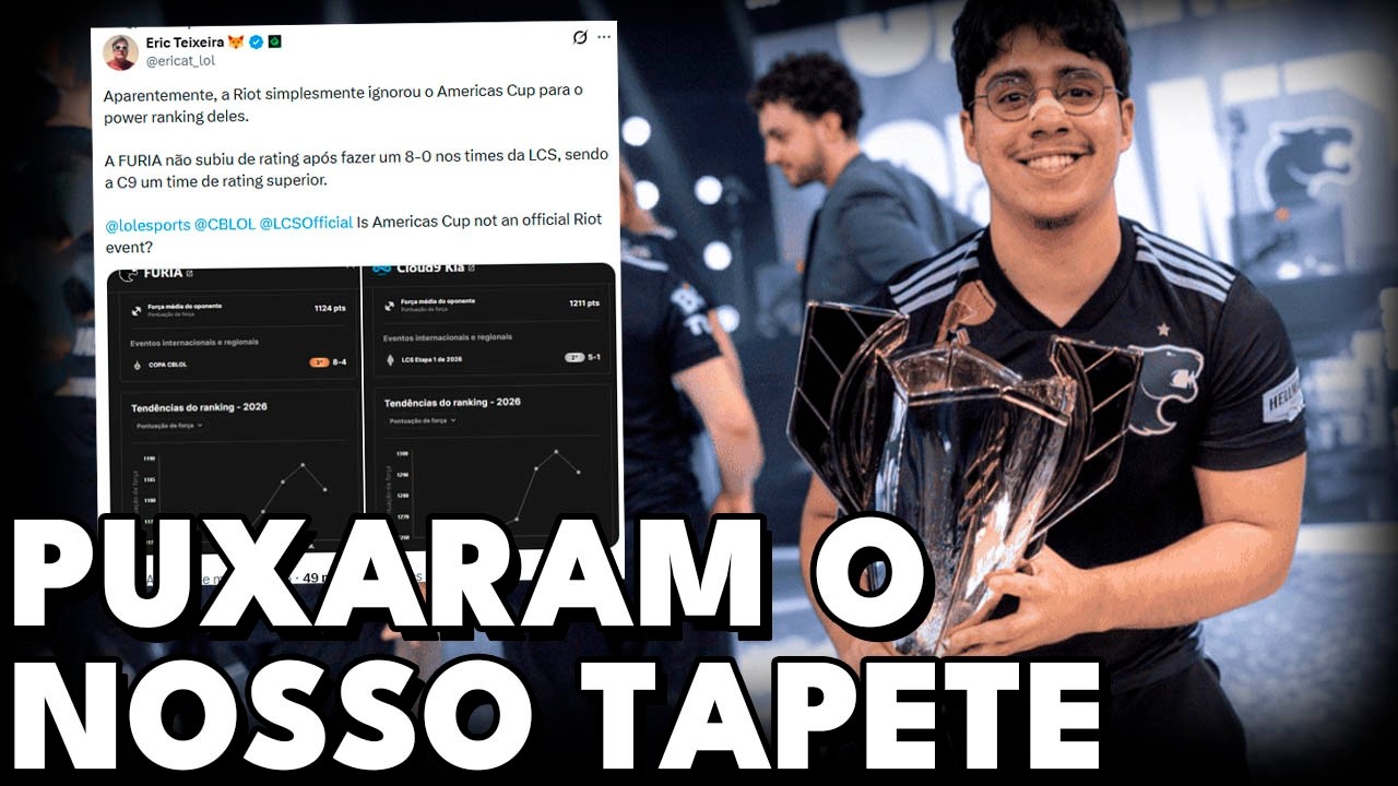 RIOT PUXANDO O TAPETE DAS EQUIPES BRASILEIRAS DE NOVO...