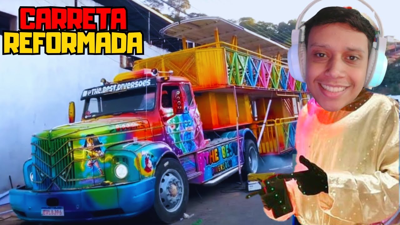 ELE REFORMOU A CARRETA DA ALEGRIA - REACT CARRETA THE BEST