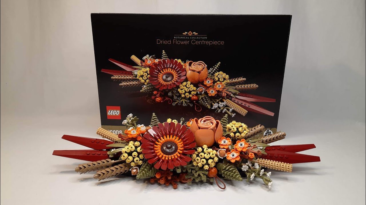 LEGO Dried Flower Centerpiece 10314 Speedbuild!