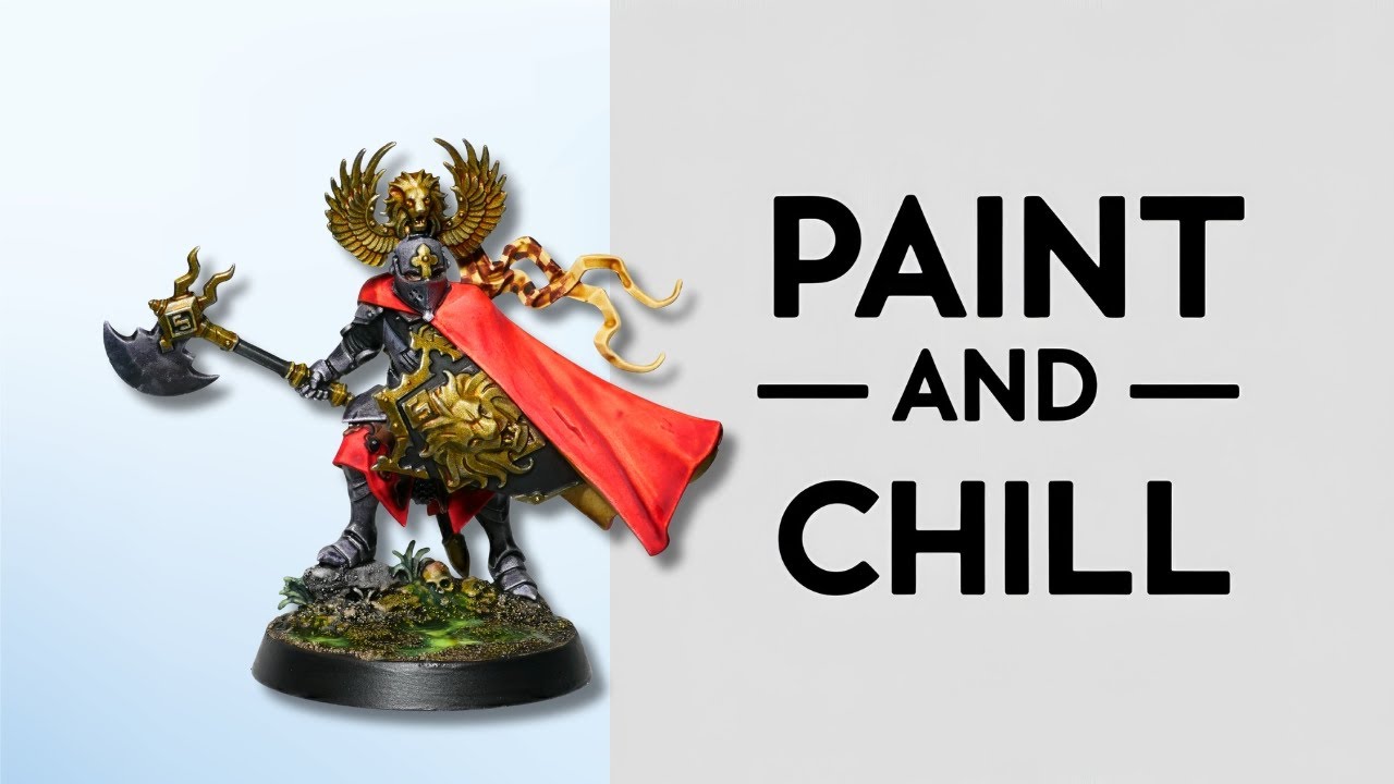 PAINT & CHILL - Edmark Valoran Warhammer Quest Darkwater - Age of Sigmar Speedpaint LoFi Painting
