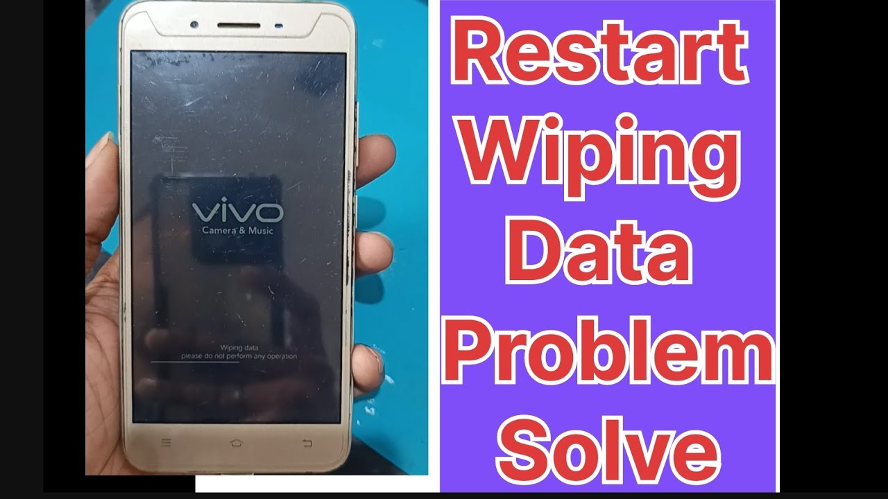 Vivo Y53 Wiping Data Please Do Not Perform any Operation Problem Solve || Vivo Y53 Flashing Latest