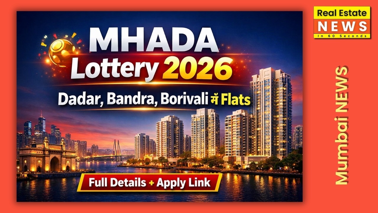 Dadar, Bandra, Borivali में Flats 🏠 MHADA Lottery 2026 | Full Details + Apply Link📝