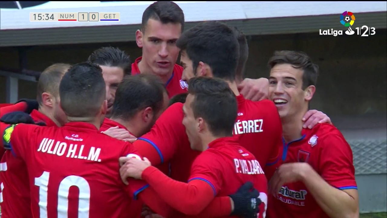 Golazo de Ru&iacute;z de Galarreta (1-0) CD NUmancia vs Getafe CF