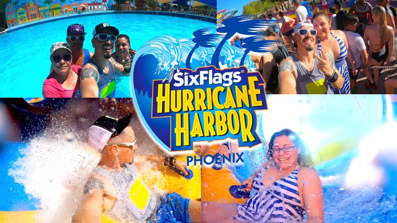 Six Flags Hurricane Harbor Phoenix: Wet'N'Wild WaterWorld! - VLog S2, Episode 07
