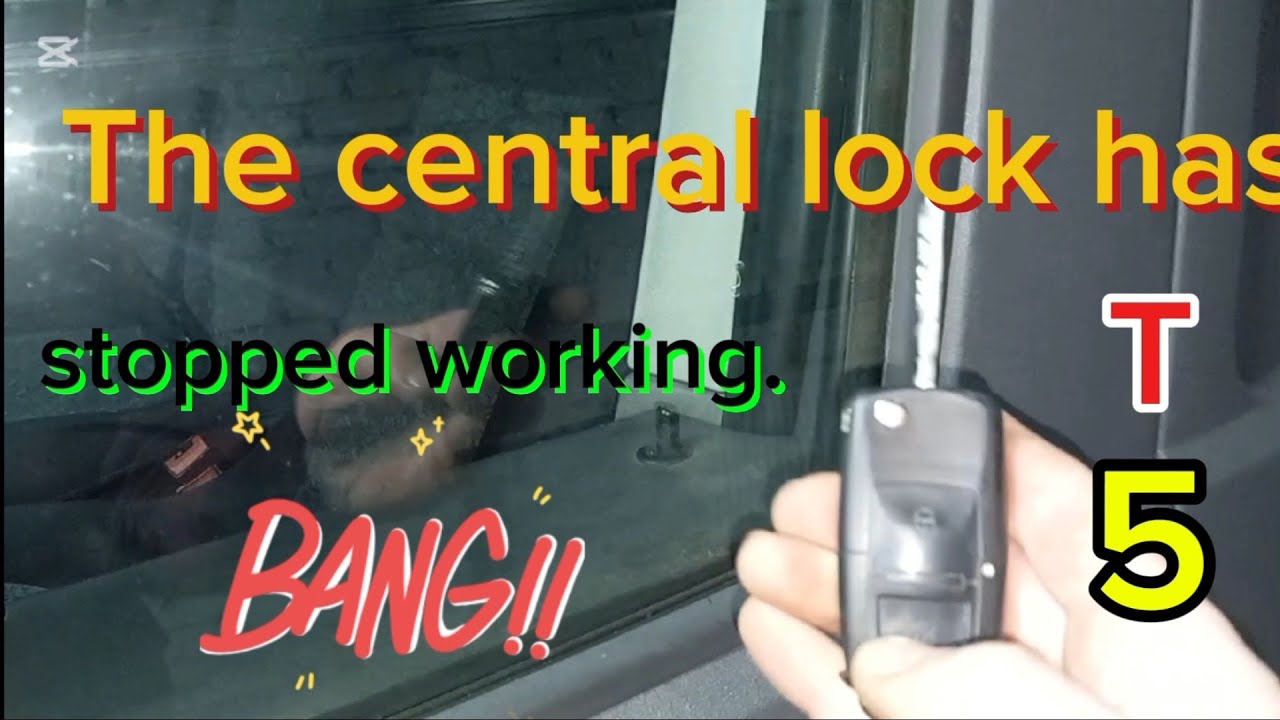 Vw Transporter T5,2006.The central lock has stopped working. How to fix it. 01330