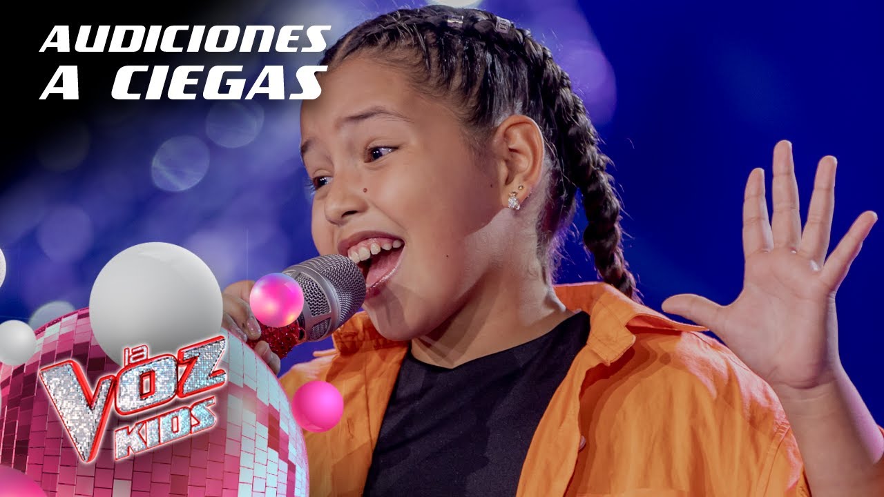 Tamara Agudelo canta ‘Cuan Lejos Voy’ - Audiciones a ciegas | La Voz Kids Colombia 2024