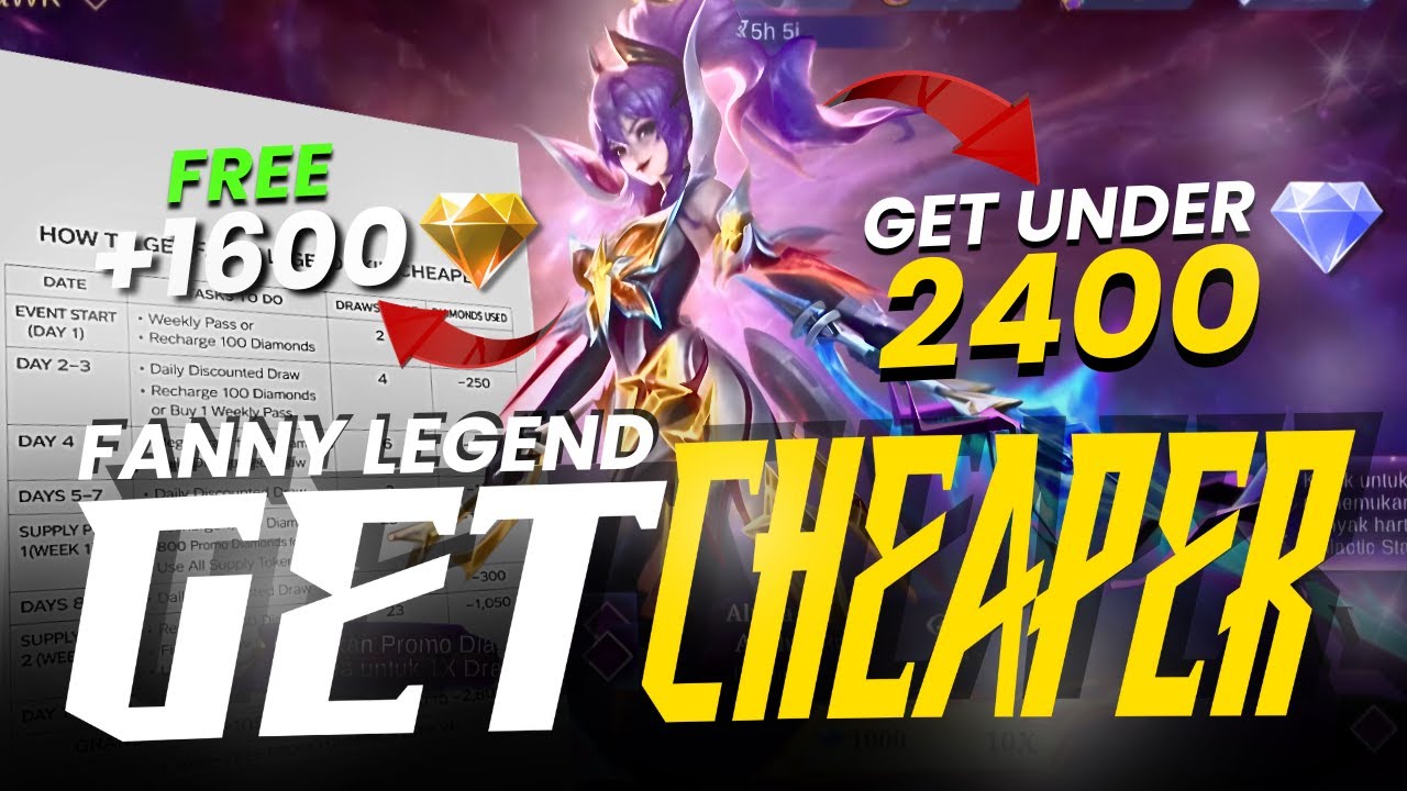 CHEAPEST METHOD TO GET FANNY LEGED & RELEASE DATE | GET 1,600+ PROMO DIAMONDS